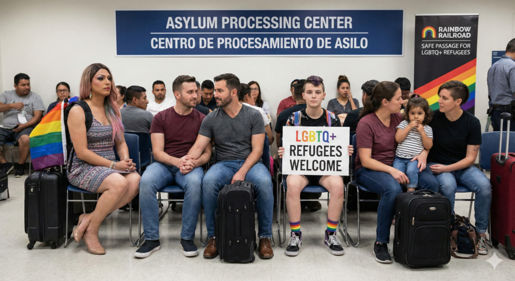 asylum processing in ecuador lgbtq+ refugees welcome silueta x